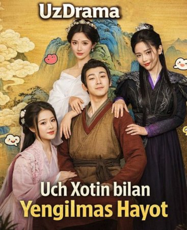 Uch Xotin bilan Yengilmas Hayot (2026 drama) 1. 10. 20. 30. 40. 50. 60. 70. 80. 90. 100.200 Qism Koreya seriali Uzbek tilida Barcha qismlar 2025 HD skachat